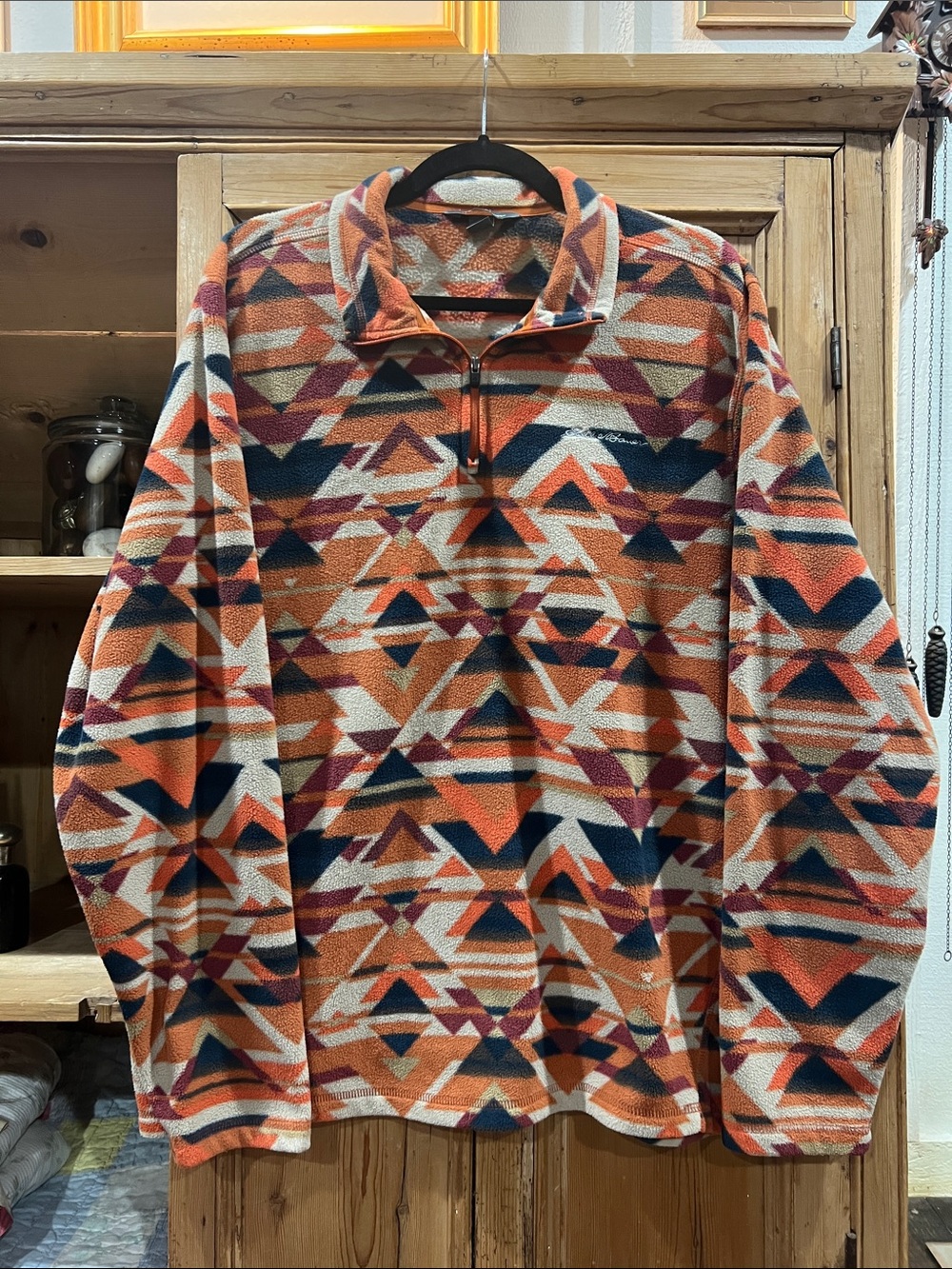 Eddie Bauer Quest Quarter Zip Fleece Pullover
